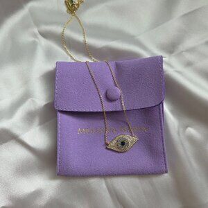 Melinda Maria Gold Evil Eye Necklace [NWT!]